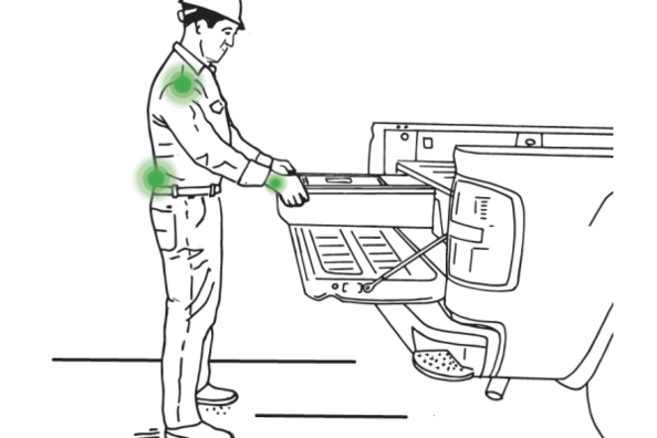 ERGONOMIC WHITE PAPER SUPPORTS DECKED Image